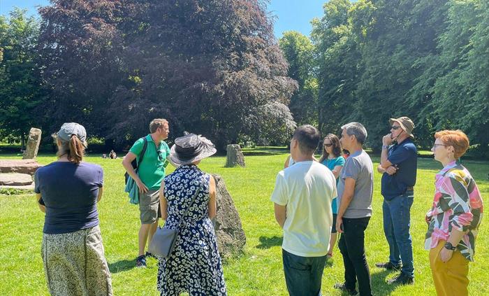 Cardiff walking tour in Bute Park